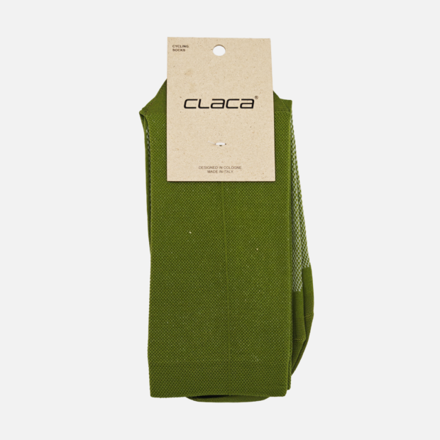 Kaki Classic Line Cycling Socks