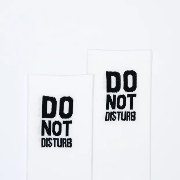 Do Not Disturb Classic Line Cycling Socks