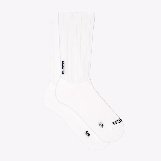Candido Puro White Aero FAST Line Cycling Socks